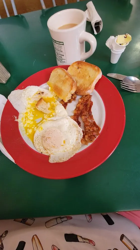 Bacon and Eggs and Toast